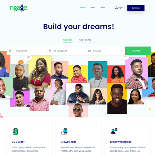 ngage.ng UI/UX and Frontend Design